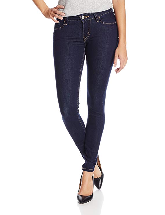 LEVI'S Women's Blue Indigo 535 Super Skinny Jeans - My Style Is Me