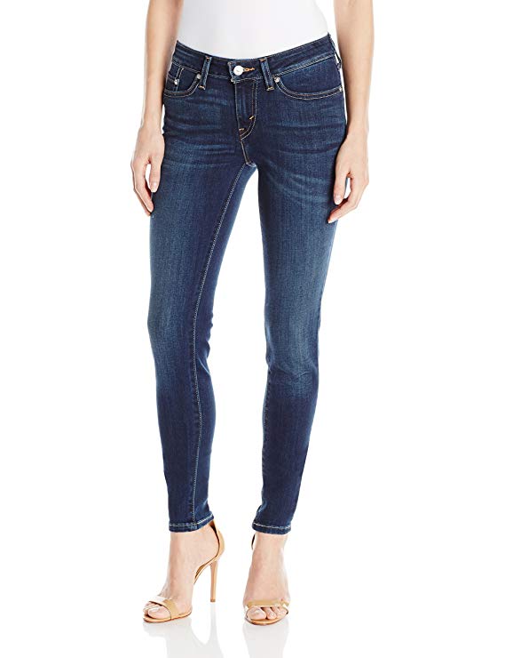 LEVI'S Women's Blue Indigo 535 Super Skinny Jeans - My Style Is Me